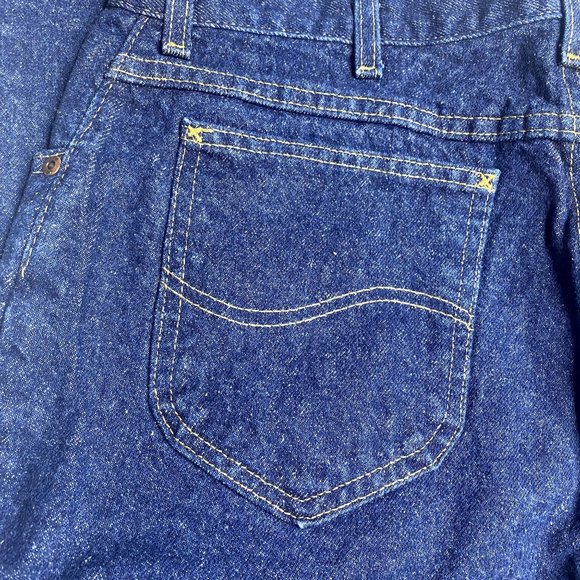 NWT Vintage Lee Jeans, dark wash, deadstock - Picture 4 of 12